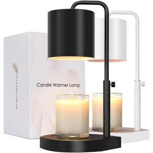Candle Warmer Lamp Adjustable Height Dimmable with Timer Large Jar Candles